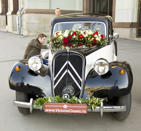 Coche retro citroen — Foto de Stock