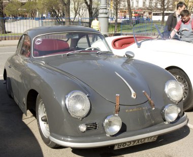 Retro araba Porsche
