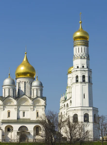 Соборы Москвы, Кремля — стоковое фото