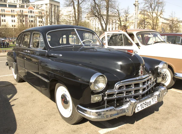 Retro car Volga GAZ — Stock Photo, Image