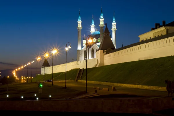 Kazan noaptea — Fotografie, imagine de stoc