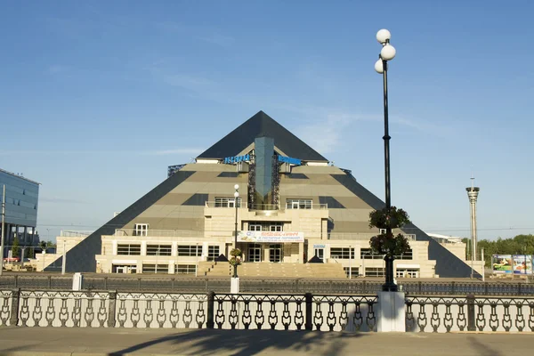 Kazan, centrum kultury "Piramida" — Zdjęcie stockowe