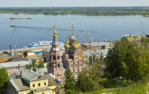 Nizhniy Novgorod, Stroganovskaya kyrka — Stockfoto