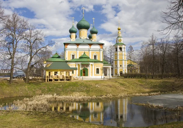 Uglich, Rusko, chrám Proměnění Krista — Stock fotografie