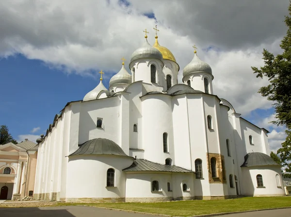 Gran Novgorod, Rusia, Catedral de Santa Sofía — Foto de Stock