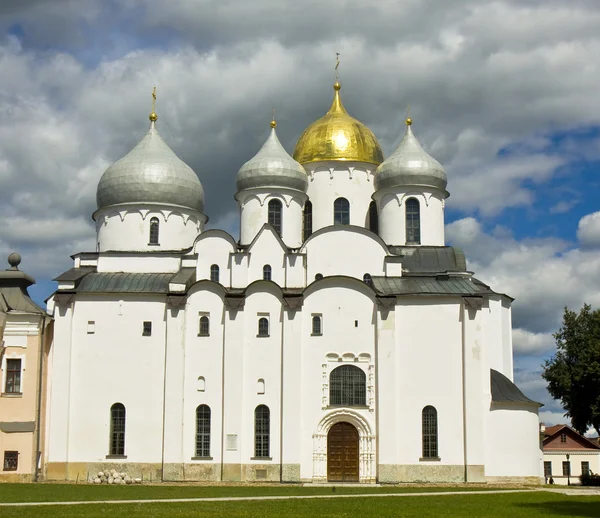 Catedral de Santa Sofia, Grande Novgorod, Rússia — Fotografia de Stock