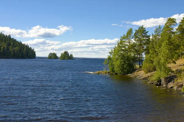 Landskap, ön Valamo, Ryssland — Stockfoto