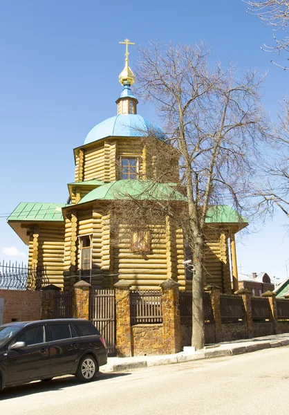 Rusland, Egorevsk, trækirke - Stock-foto