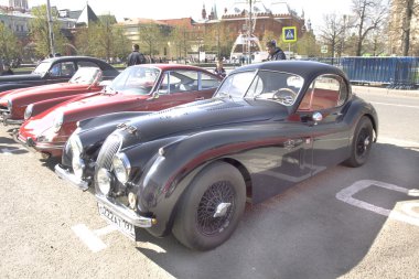 Retro araba jaguar