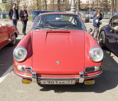 Retro araba Porsche