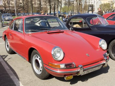Retro araba Porsche