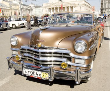 Retro araba chrysler
