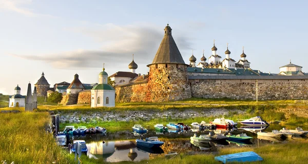 Соловецкий монастырь — стоковое фото