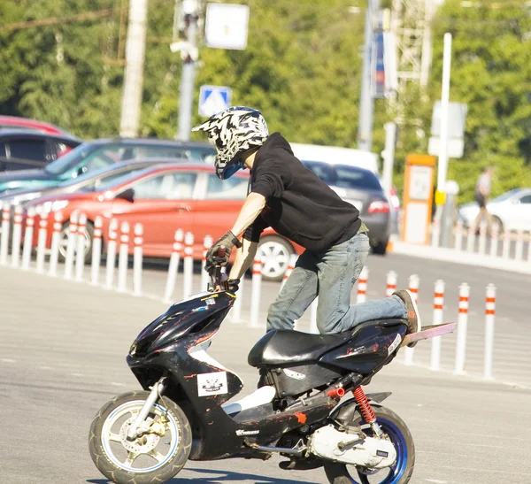 Moscou, festival du motosport extrême — Photo