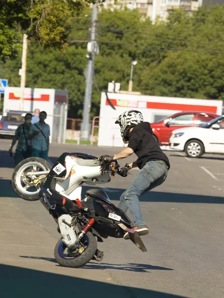 Moscow, festival of extreme motosport — Stock Photo, Image