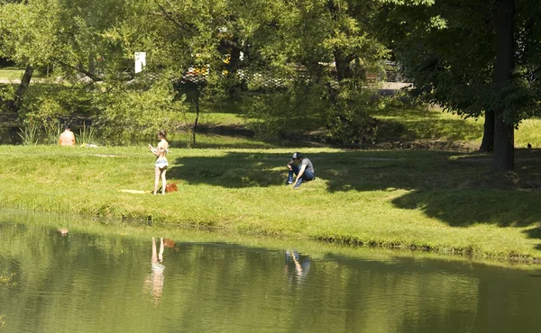 Moscow, Lefortovsky park — Stock Photo, Image