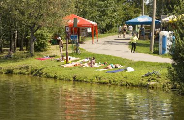 Moskova, park Kuzminki