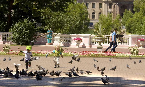 Moskau, lefortovsky park — Stockfoto