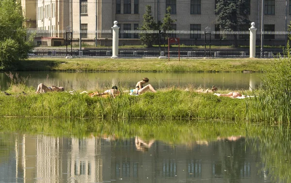 Moskova, Lefortovsky Parkı — Stok fotoğraf