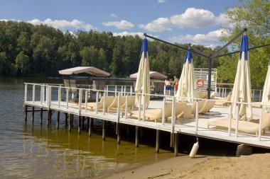 Moskova, plaj Serebryany bor