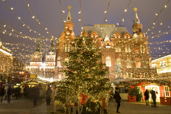 Vánoční Moskva — Stock fotografie