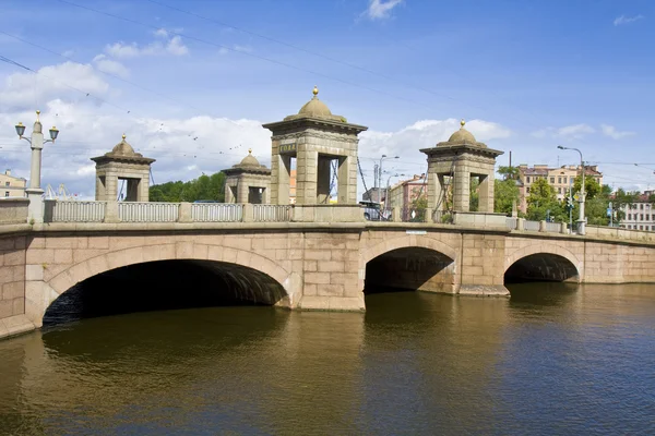 St.petersburg, brücke — Stockfoto