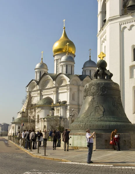 Москва, царский колокол — стоковое фото