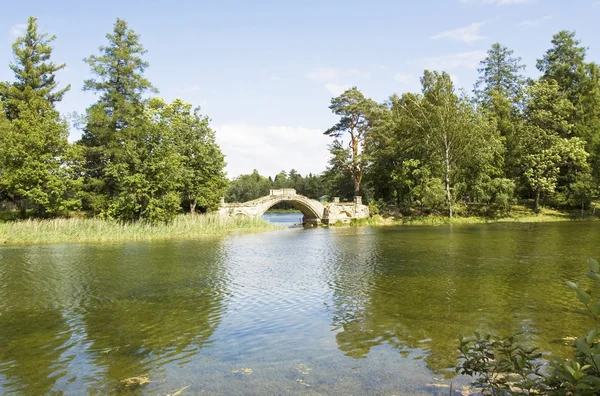 Pont sur la rivière — Photo