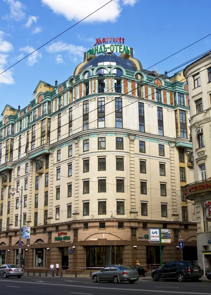 Moscow, grand hotel Marriott — Stock Photo, Image