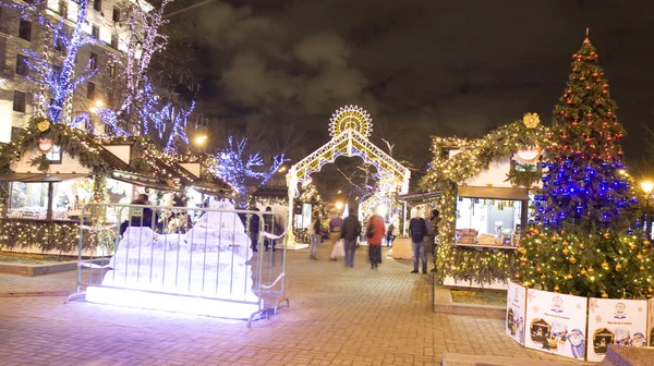 Kerstmis Moskou — Stockfoto