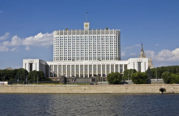 Moskwa, biały dom — Zdjęcie stockowe