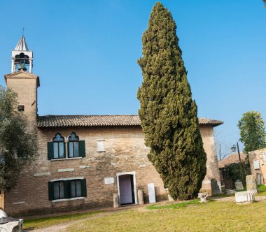 Torcello Arkeoloji Müzesi, Torcello Adası, Venedik, İtalya.