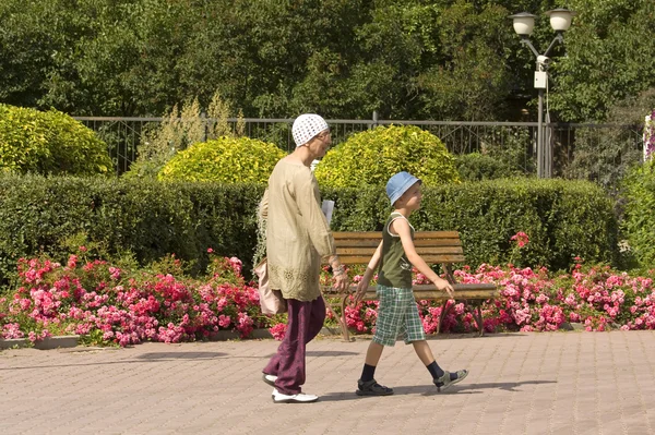 Moskva, park Sokolniki — Stock fotografie