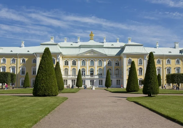 Petrodvorec, palác — Stock fotografie