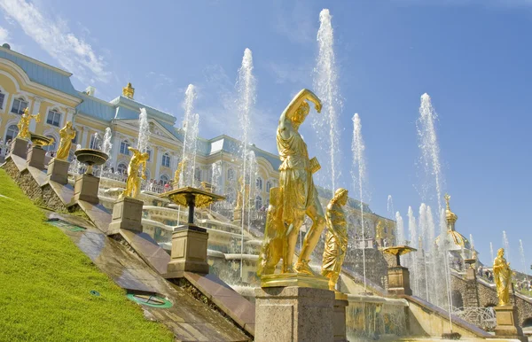 Peterhof, Rusia — Foto de Stock