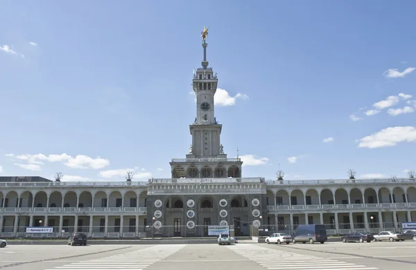 Moscovo, porto do Rio Norte — Fotografia de Stock