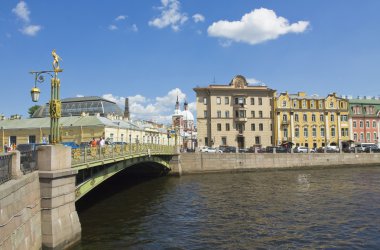 St. Petersburg, St Panteleymon'ın Köprüsü ve kilise