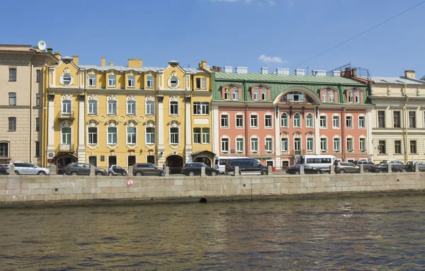 St. petersburg, fluss fontanka — Stockfoto