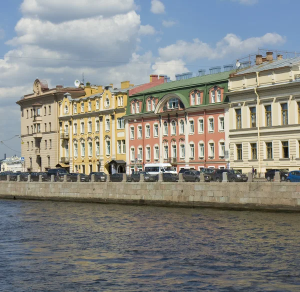 Sint-petersburg, rivier fontanka — Stockfoto