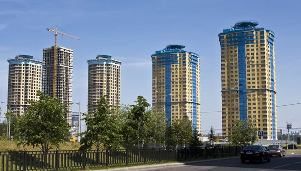 Moskau, moderne Gebäude — Stockfoto