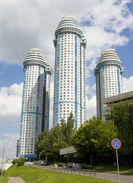 Moscovo, edifícios modernos — Fotografia de Stock