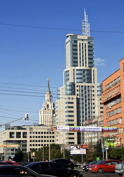 Moskou moderne gebouwen — Stockfoto