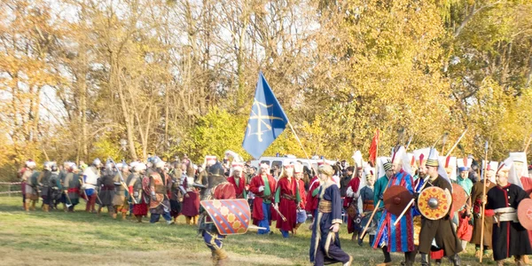 Historical reenactment in Varna — Stock Photo, Image