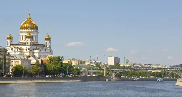 Moscow, cathedral of Jesus Christ Saviour — Stock Photo, Image