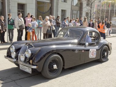 Retro araba jaguar