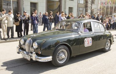 Retro araba jaguar