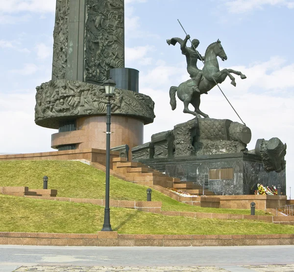 Moscow, monument to St. George — Stock Photo, Image