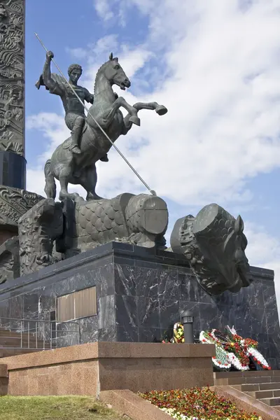 Moscú, monumento a San Jorge — Foto de Stock