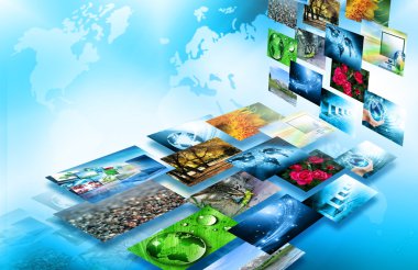televizyon ve internet üretim teknolojisi kavramı