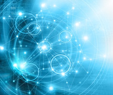 En iyi Internet kavramı küresel iş. Teknolojik arka plan. Sembolleri Wi-Fi, Internet, televizyon, telefon ve uydu iletişim ışınları